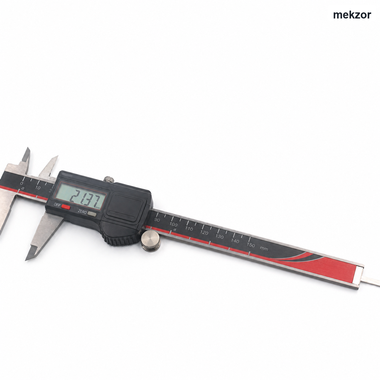 MEKZOR 0-150 mm Stainless Steel Digital Caliper – Large LCD Precision Measuring Tool