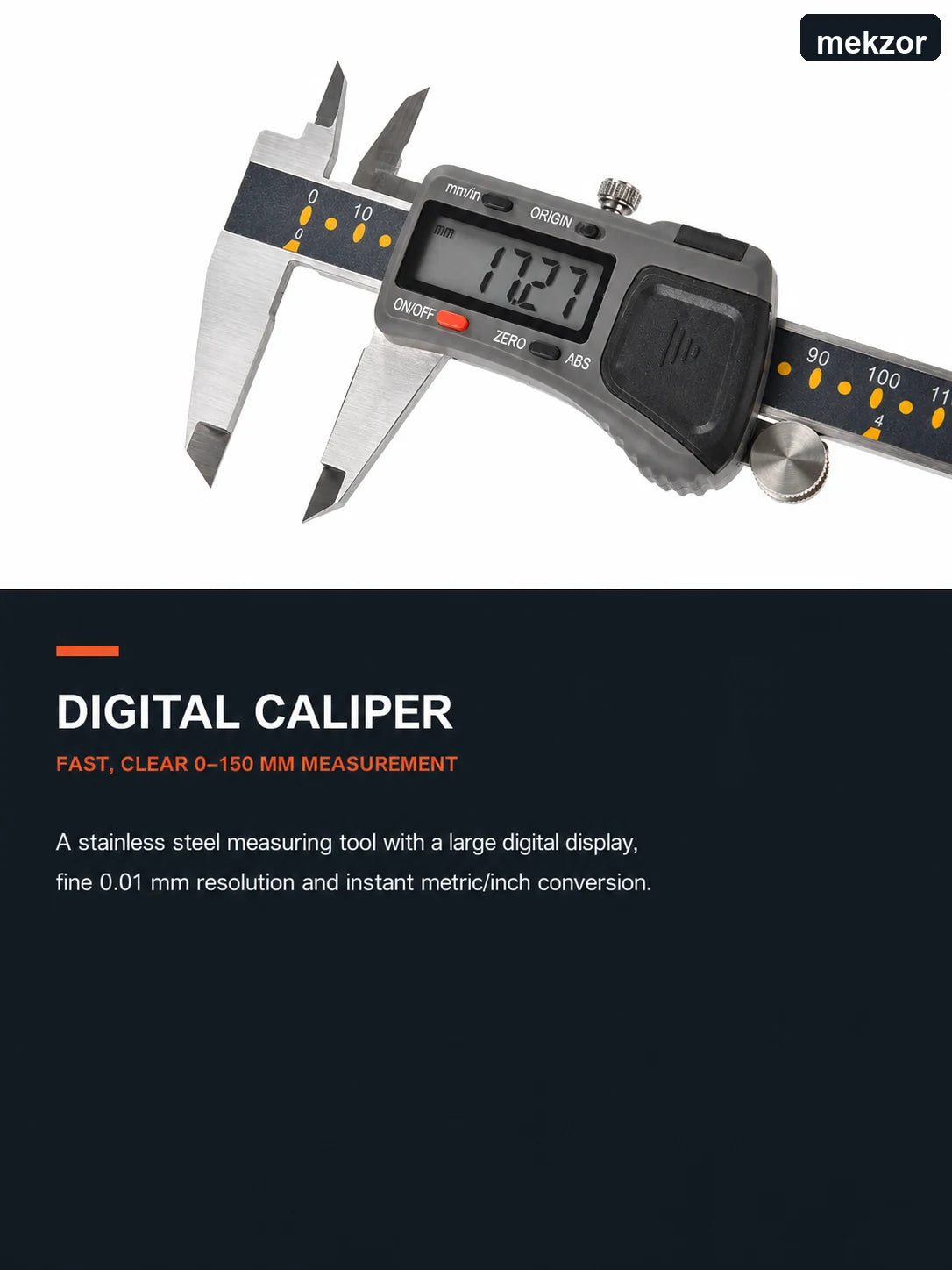 Digital caliper overview